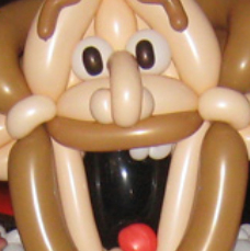 Close up of happy rabbi face.